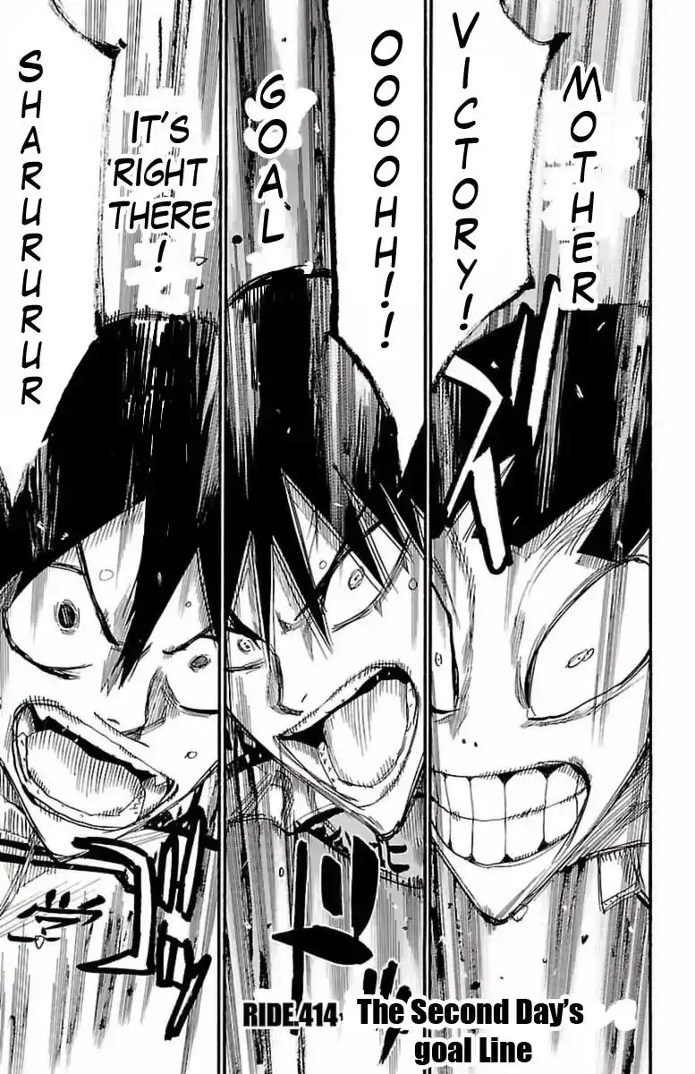 Yowamushi Pedal Chapter 414 1